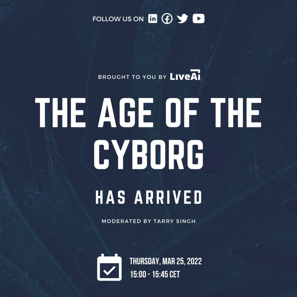 HCAIM Webinar: The Age of the Cyborg Has Arrived with Alessandro Barducci